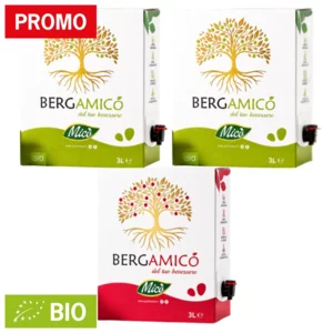 Succo di Bergamotto Bio 100% e melagrana Granatara, bag in box, 2+1x3L