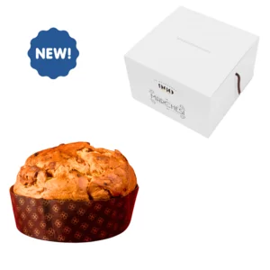 Panettone lamponi e cioccolato bianco, 1kg