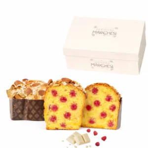 Colomba lampone e cioccolato bianco, Fratelli Marchesi, 1kg