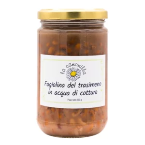 Fagiolina del Trasimeno in acqua di cottura, 330g