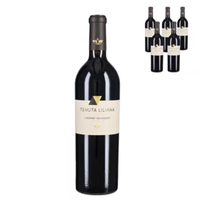Cabernet Sauvignon Tenuta Liliana IGP 2023, 6 bottiglie da 75cl