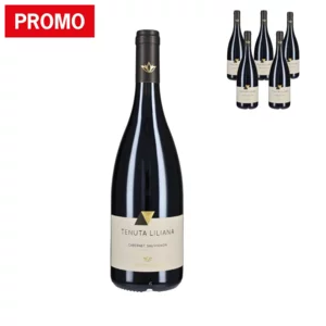 Cabernet Sauvignon Tenuta Liliana IGP 2022, 6 bottiglie da 75cl