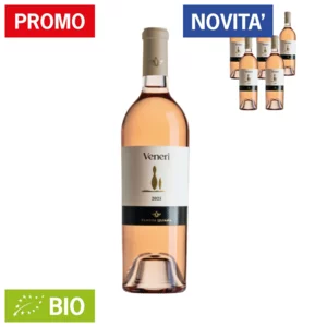 Cabernet Sauvignon  rosato Veneri Salento IGP BIO Tenuta Liliana 2025, 6 bottiglie da 75cl