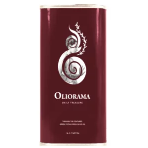 Olio EVO greco Monocultivar Koroneiki Daily Treasure in latta, 5L